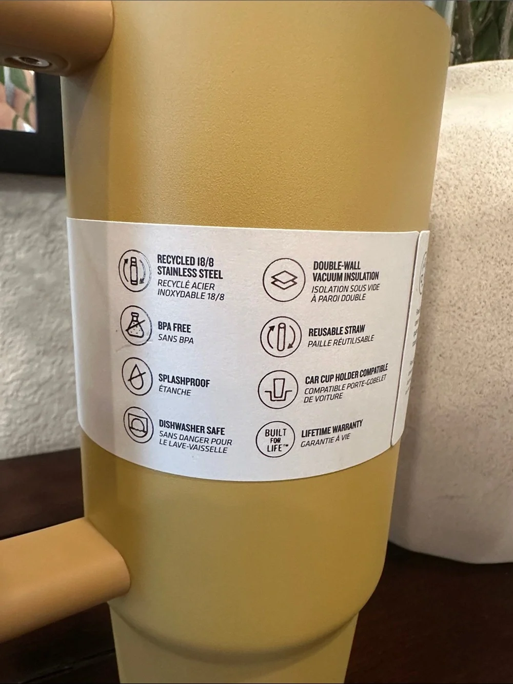 Stanley Quencher H2.0 Tumbler - Mustard - Picture 4 of 8